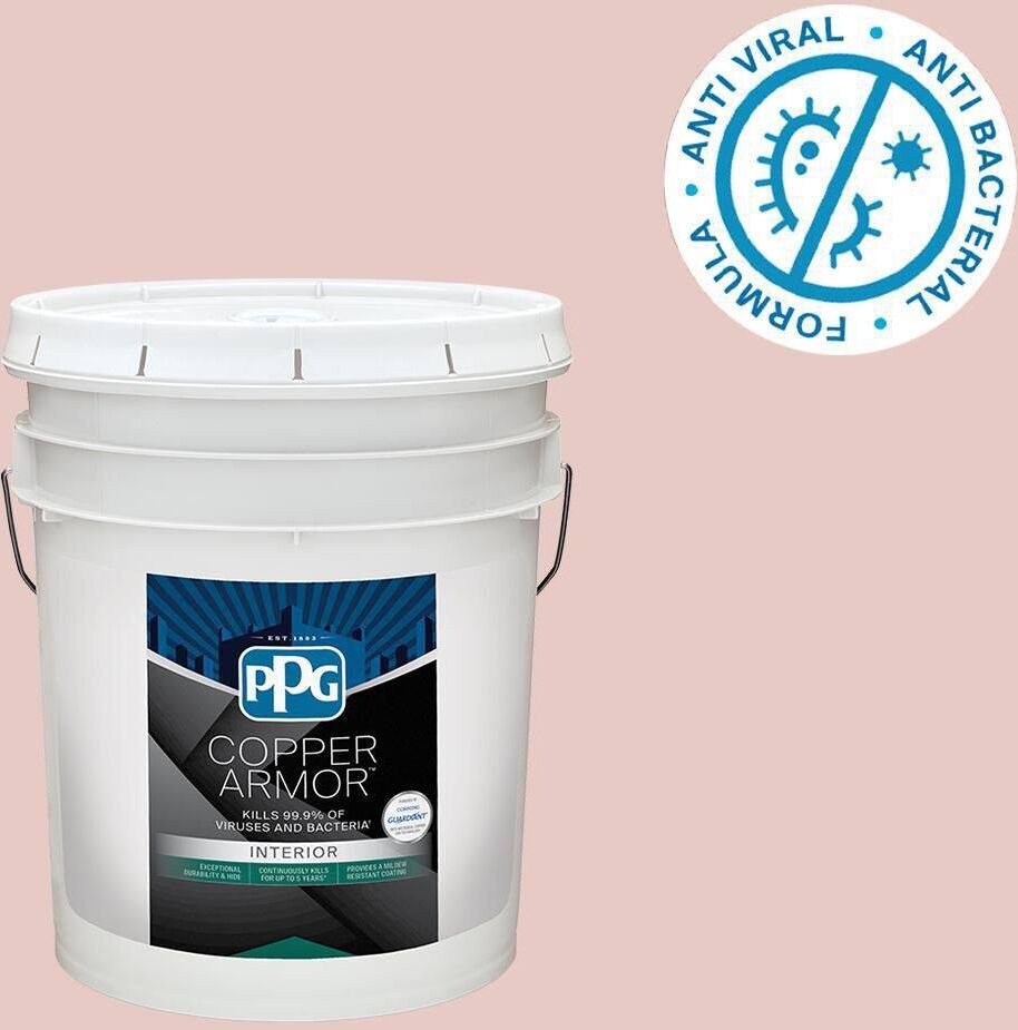 COPPER ARMOR 5 gal. PPG1058-3 Tangy Taffy Semi-Gloss Interior Paint