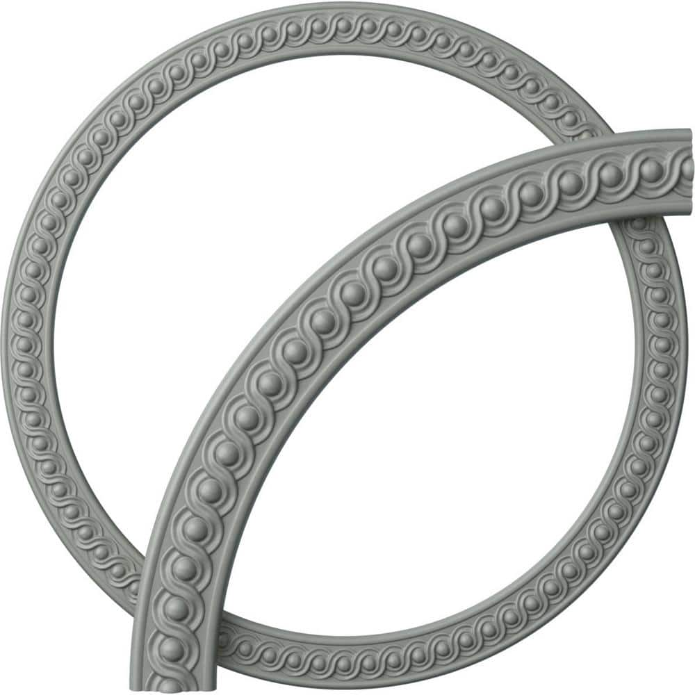 Ekena Millwork 3 . 3 6 ft. Hillsborough Running Coin Ceiling Ring Kit