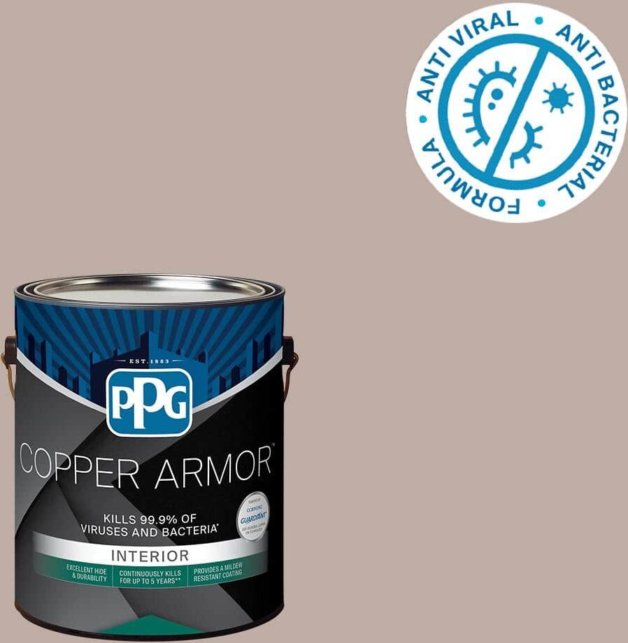 COPPER ARMOR 1 gal. PPG1075-4 Thumper Semi-Gloss Interior