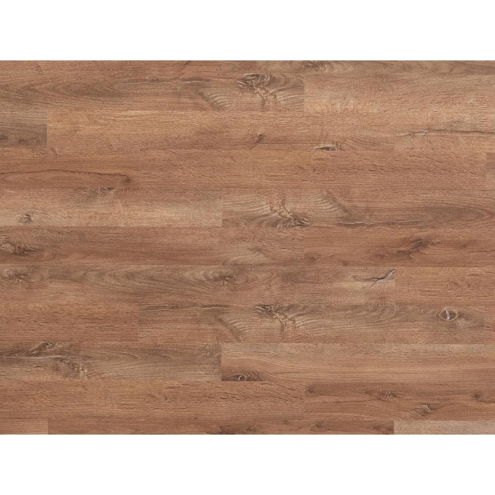 Nance Carpet and Rug E-Z Wall Barnwood 6 MIL x 4 in. W x 36 in. L Peel and Stick Water Resistant Luxury Vinyl Plank Flooring (20 sqft/case)