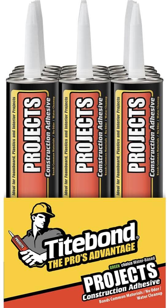 Titebond Greenchoice 10 oz. Projects Construction Adhesive (12-Pack)