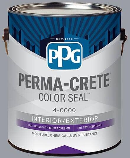 Perma-Crete Color Seal 1 gal. PPG0993-4 Gray Suit Satin Interior/Exterior Concrete Stain