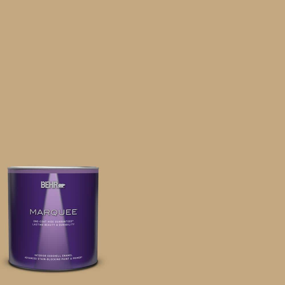 BEHR MARQUEE 1 qt. #N290-5 Pocket Watch One-Coat Hide Eggshell Enamel Interior Paint & Primer