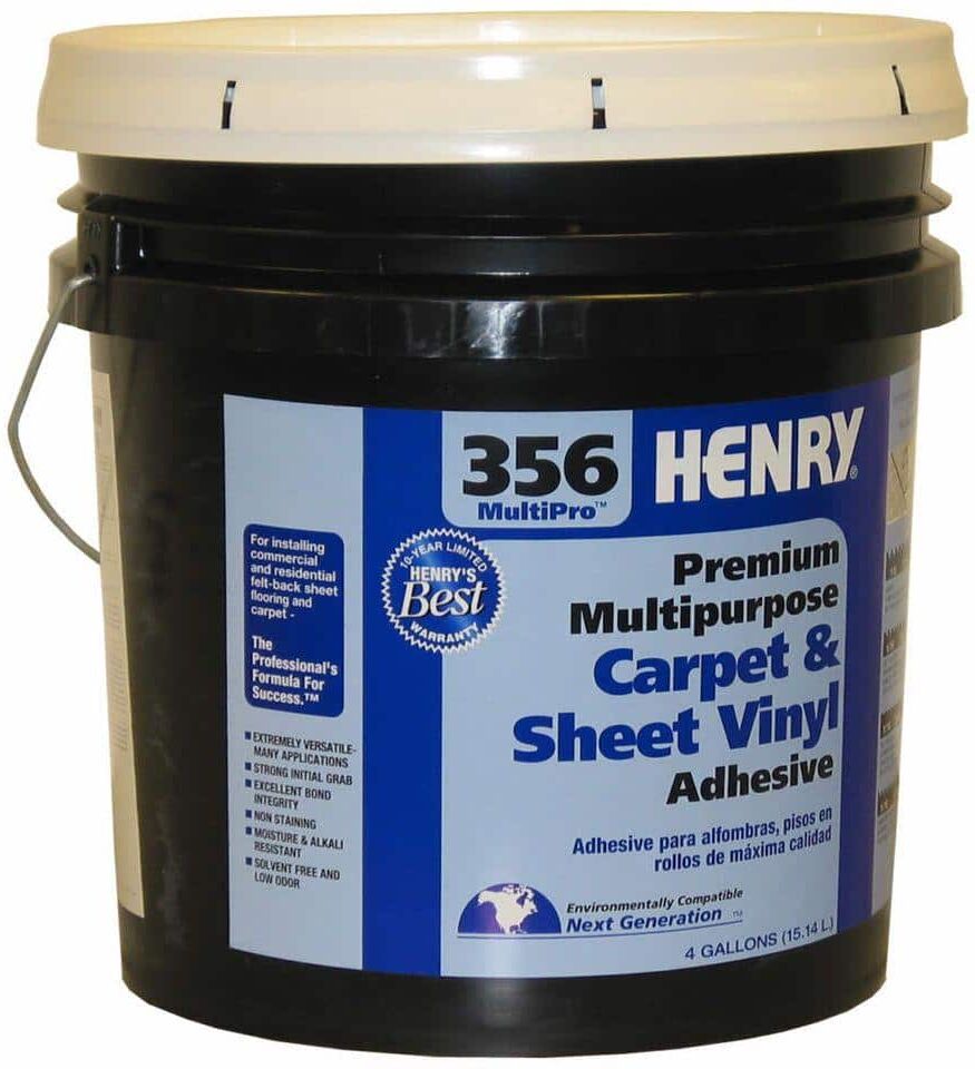 Henry 356 4 Gal. Multi-Purpose Sheet Vinyl and Carpet Adhesive