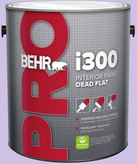 BEHR PRO 1 gal. #P560-3 Party Hat Dead Flat Interior Paint