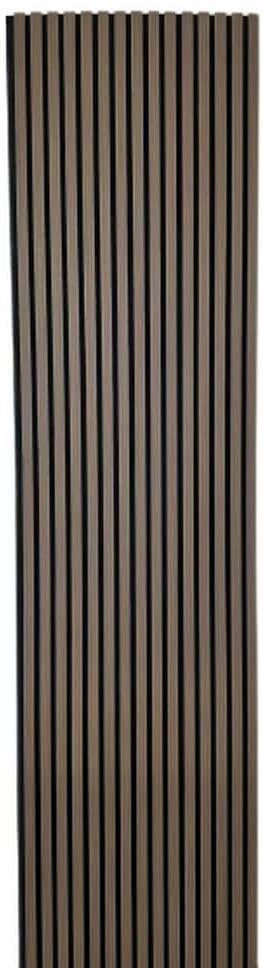 Ejoy 12.6 in. x 106 in. x 0.8 in. Acoustic Vinyl Wall Siding in Drift Wood Color (Set of 2-Piece)