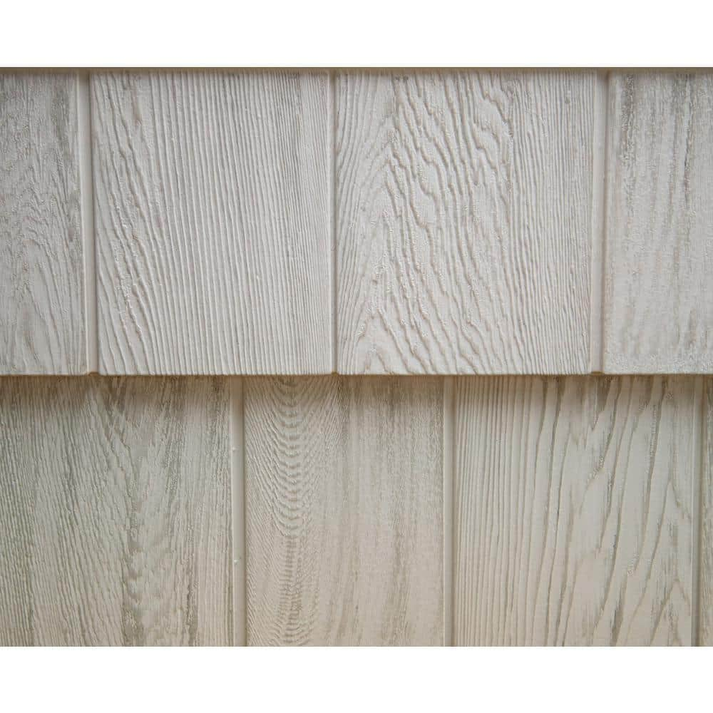 Grayne 8-1/2 in. x 60-3/4 in. Mountain Ash Engineered Rigid PVC Shingle Panel 7.5 in. Exposure (32 per Box)