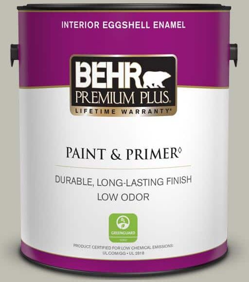 BEHR PREMIUM PLUS 1 gal. #N370-3 Light Year Eggshell Enamel Low Odor Interior Paint & Primer