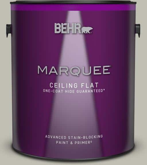 BEHR MARQUEE 1 gal. #N370-3 Light Year One-Coat Hide Ceiling Flat Interior Paint & Primer