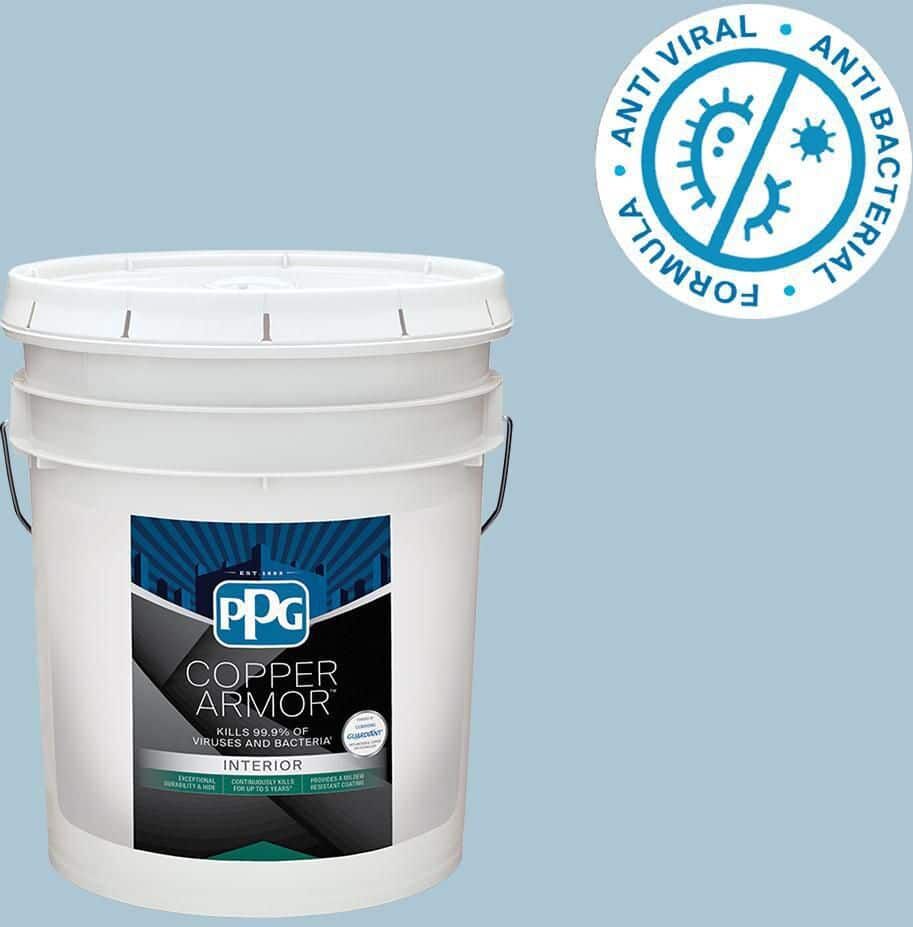 COPPER ARMOR 5 gal. PPG1154-4 Twinkle Semi-Gloss Interior Paint