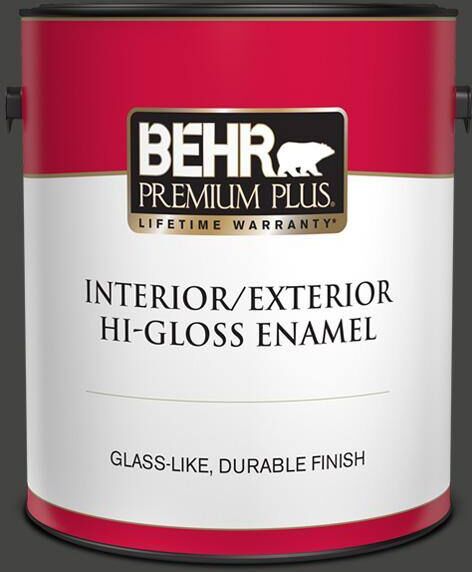 BEHR PREMIUM PLUS 1 gal. #PPU18-20 Broadway Hi-Gloss Enamel Interior/Exterior Paint