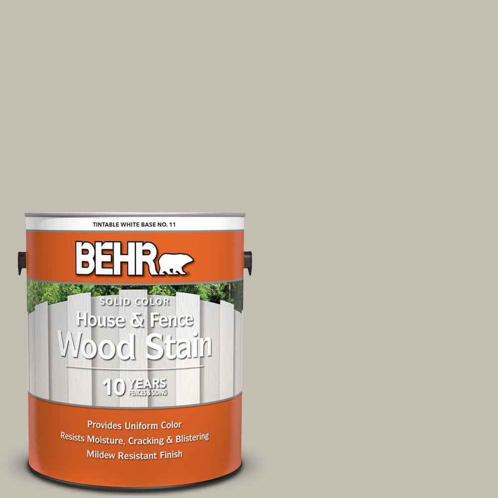 BEHR 1 gal. #N350-3 Biking Trail Solid Color House and Fence Exterior Wood Stain