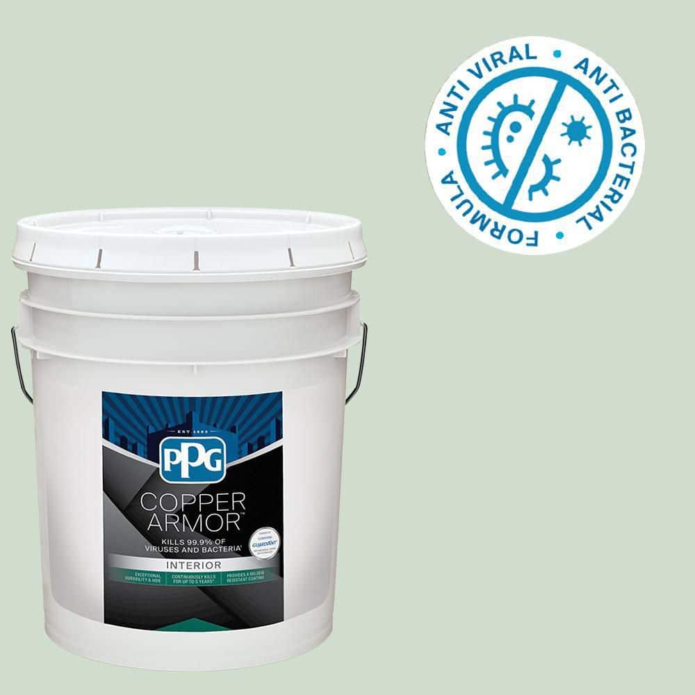 COPPER ARMOR 5 gal. PPG1130-3 St. Augustine Semi-Gloss Interior Paint