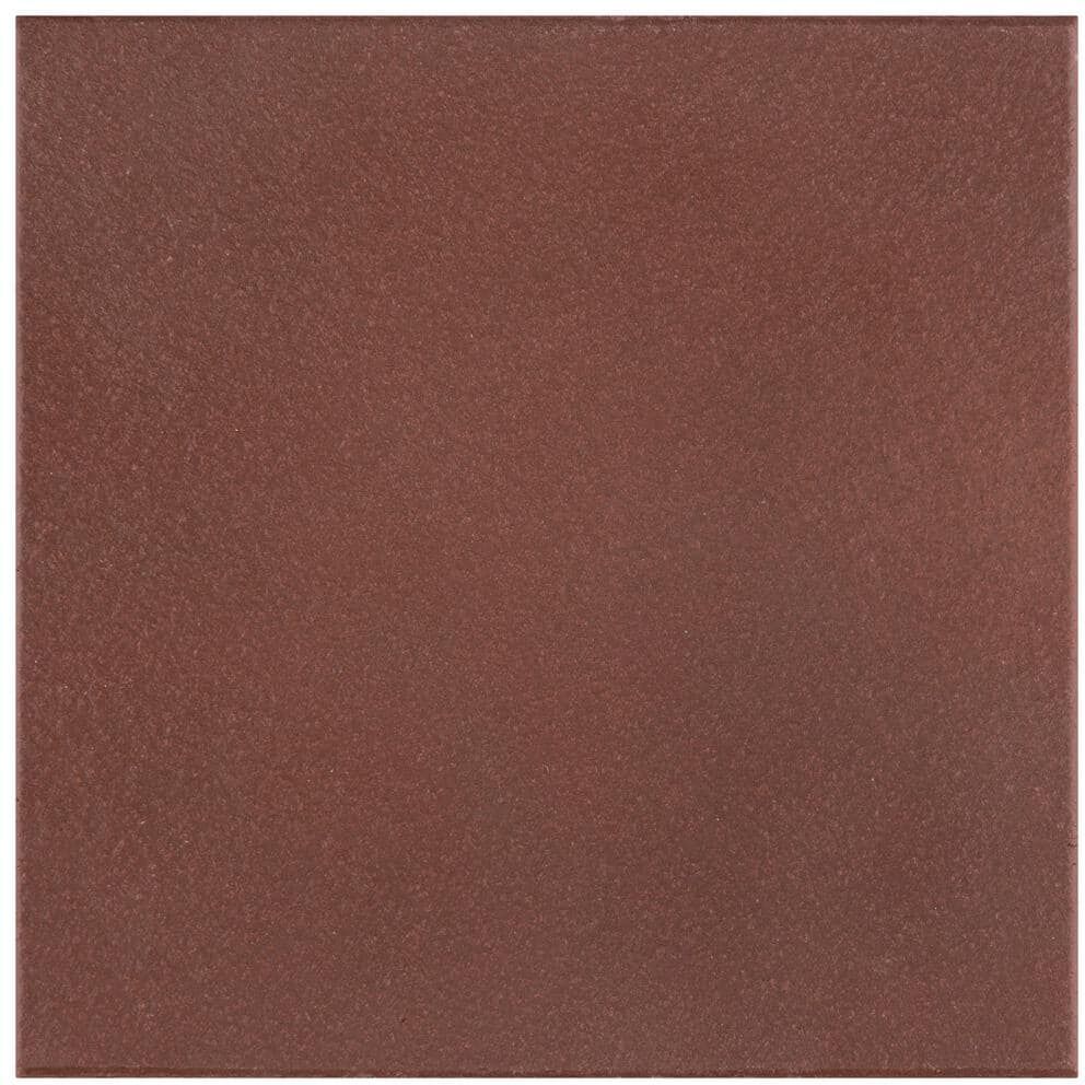 Merola Tile Quarry Flame Red 5-7/8 in. x 5-7/8 in. Ceramic Floor and Wall Tile (5.98 sq. ft./Case)