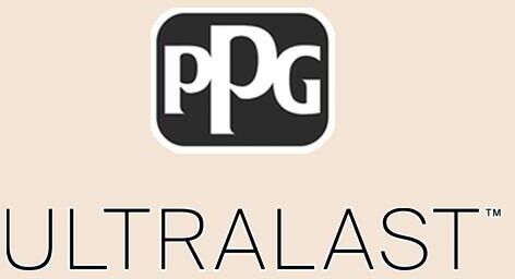 PPG UltraLast 5 gal. #PPG1200-1 China Doll Matte Interior Paint and Primer