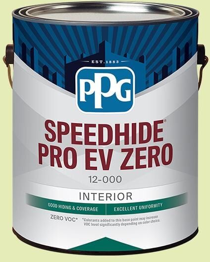 Speedhide Pro EV Zero 1 gal. PPG1220-3 Lots of Bubbles Eggshell Interior Paint