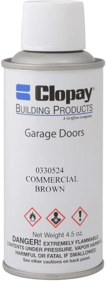 Clopay 0.6 oz. Chocolate Brown Touch-Up Spray Paint