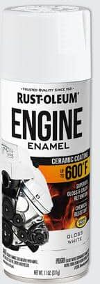 Rust-Oleum Automotive 12 oz. Gloss Universal White Engine Enamel Spray Paint (Case of 6)