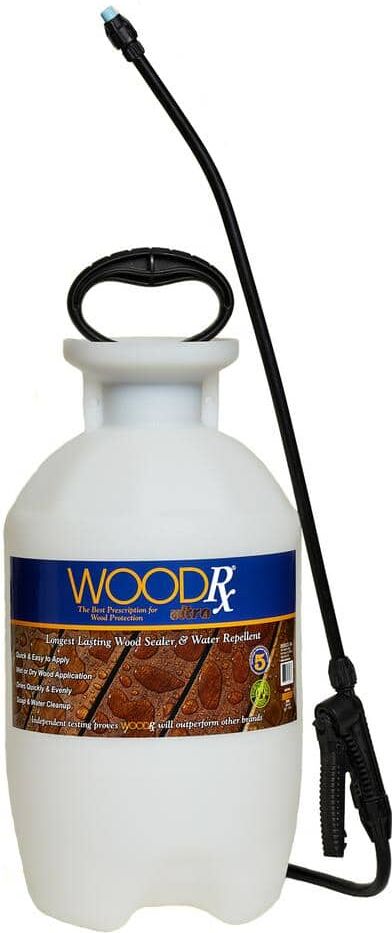 WoodRx 2 gal. Ultra Classic PT Transparent Wood Stain/Sealer with Pump Sprayer/Fan Tip