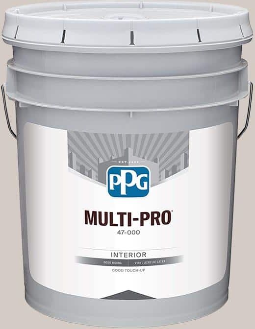 MULTI-PRO 5 gal. My Alibi PPG1018-2 Flat Interior Paint