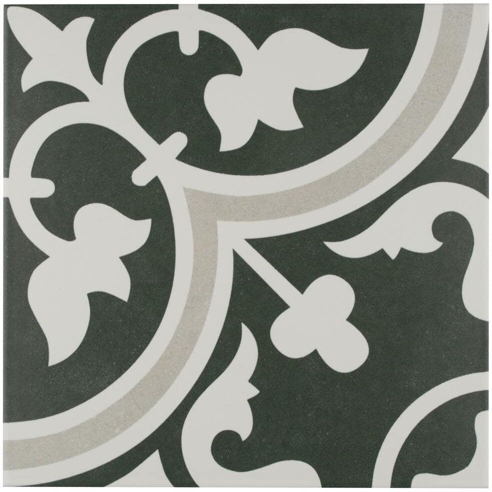 Merola Tile Arte Due 9-3/4 in. x 9-3/4 in. Porcelain Floor and Wall Tile (10.88 sq. ft./Case)