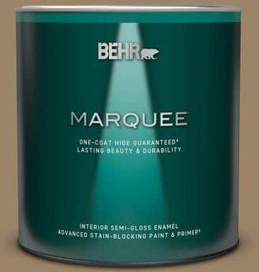 BEHR MARQUEE 1 qt. #PPU7-04 Collectible Semi-Gloss Enamel Interior Paint & Primer