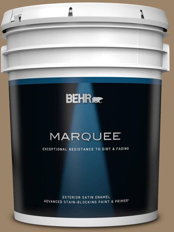 BEHR MARQUEE 5 gal. #PPU7-04 Collectible Satin Enamel Exterior Paint & Primer