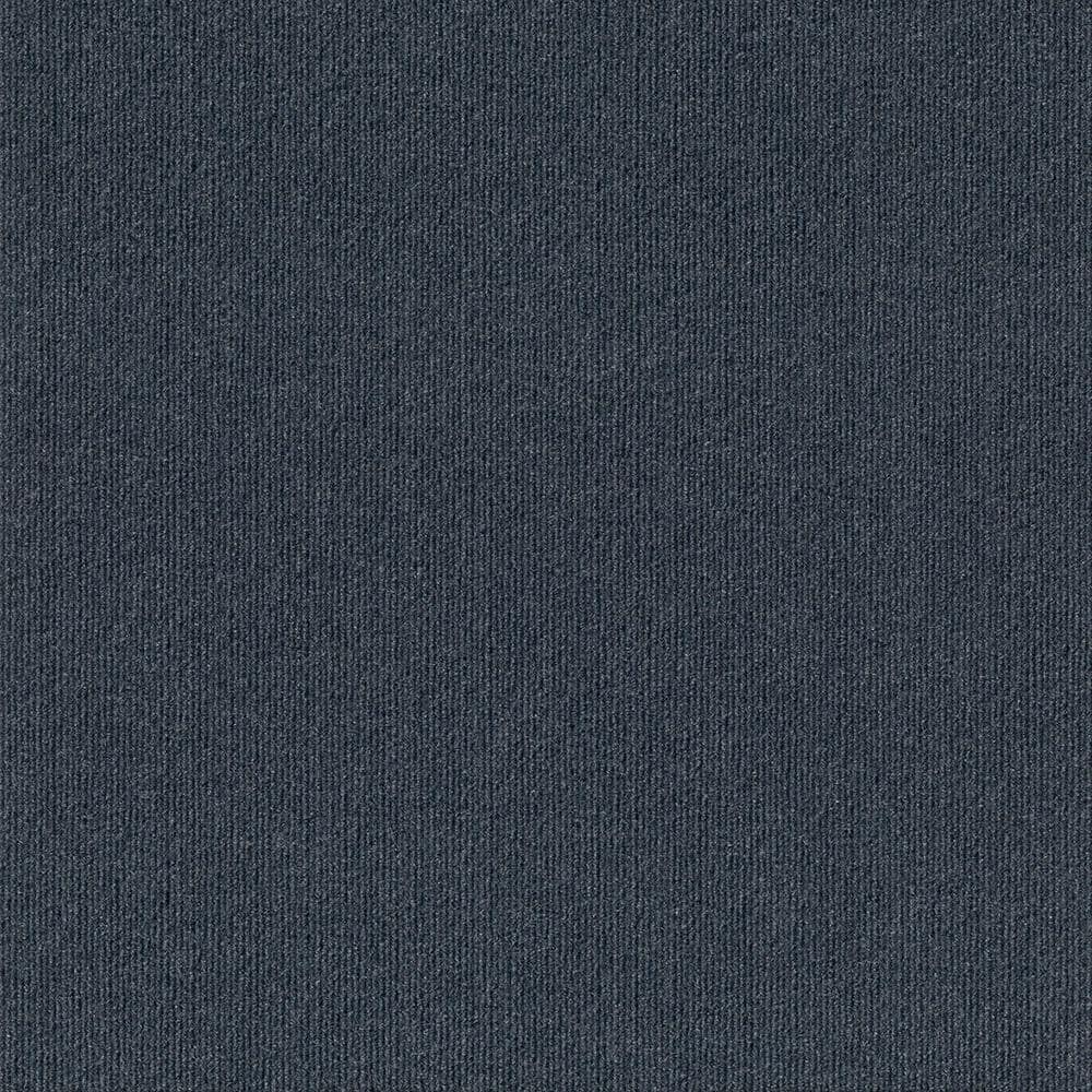 Foss Elk Ridge Denim Residential/Commercial 24 in. x 24 Peel and Stick Carpet Tile (15 Tiles/Case) 60 sq. ft.