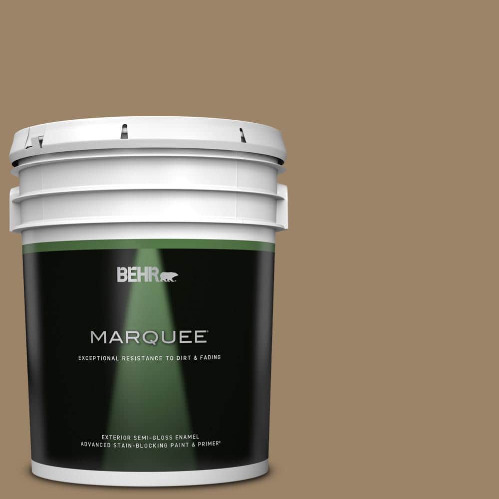 BEHR MARQUEE 5 gal. #PPU7-04 Collectible Semi-Gloss Enamel Exterior Paint & Primer