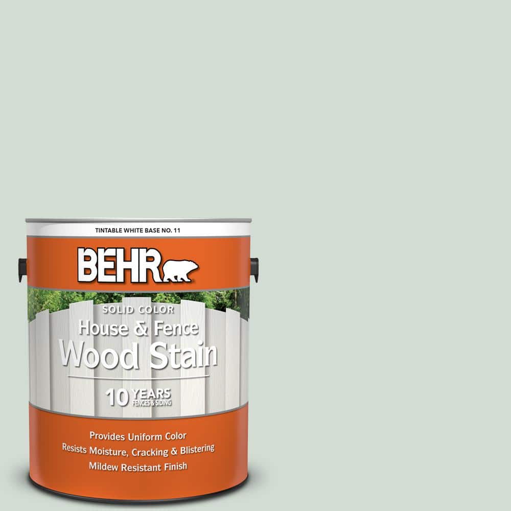 BEHR 1 gal. #N400-1 Mountain Morn Solid Color House and Fence Exterior Wood Stain
