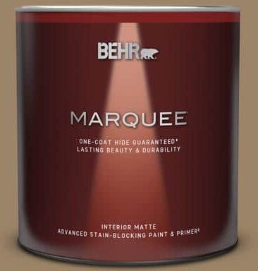 BEHR MARQUEE 1 qt. #PPU7-04 Collectible Matte Interior Paint & Primer