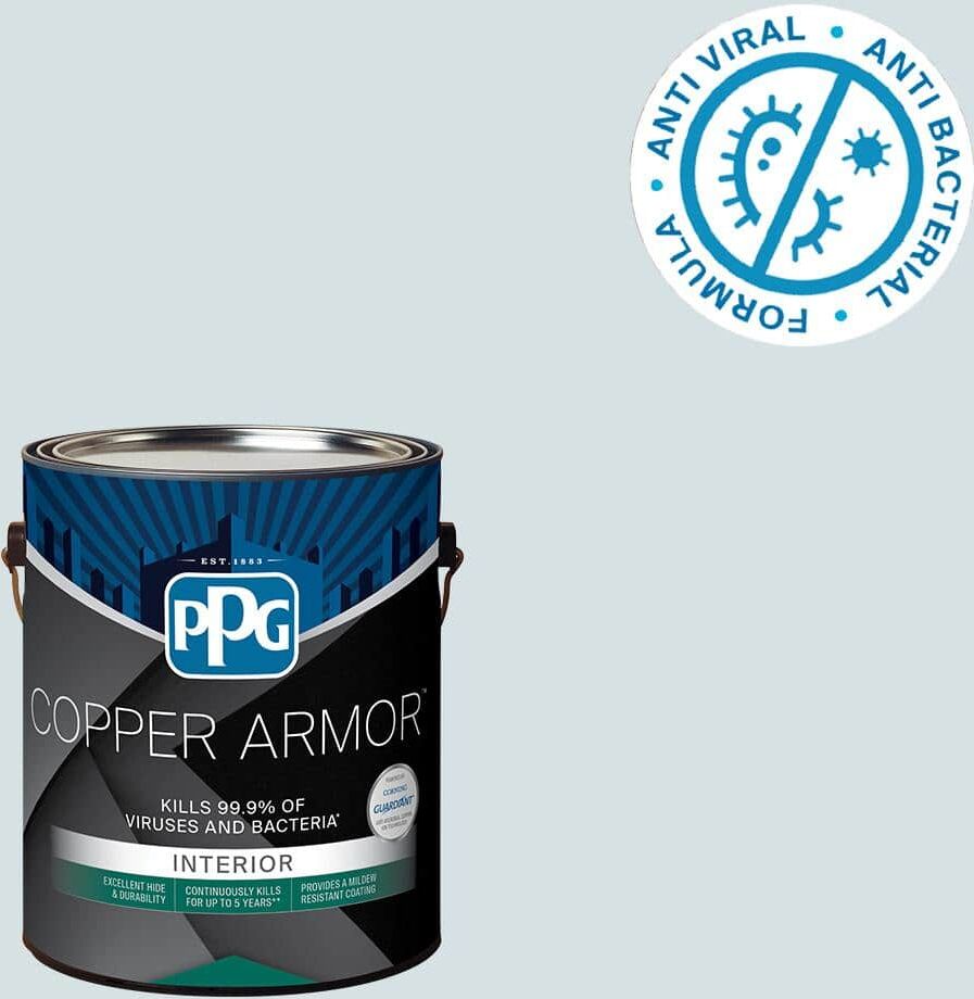 COPPER ARMOR 1 gal. PPG1239-1 Wavecrest Semi-Gloss Interior