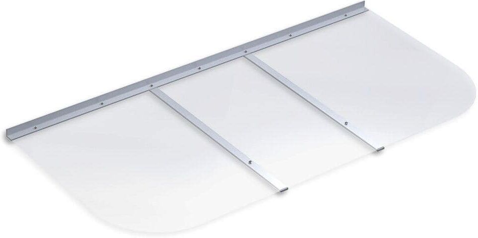 Ultra Protect 53 in. x 25 in. Rectangular Clear Polycarbonate Window Well Cover