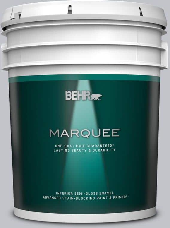 BEHR MARQUEE 5 gal. #N540-2 Glitter color Semi-Gloss Enamel Interior Paint & Primer