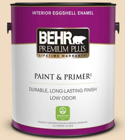 BEHR PREMIUM PLUS 1 gal. #BXC-74 Phoenix Villa Eggshell Enamel Low Odor Interior Paint & Primer