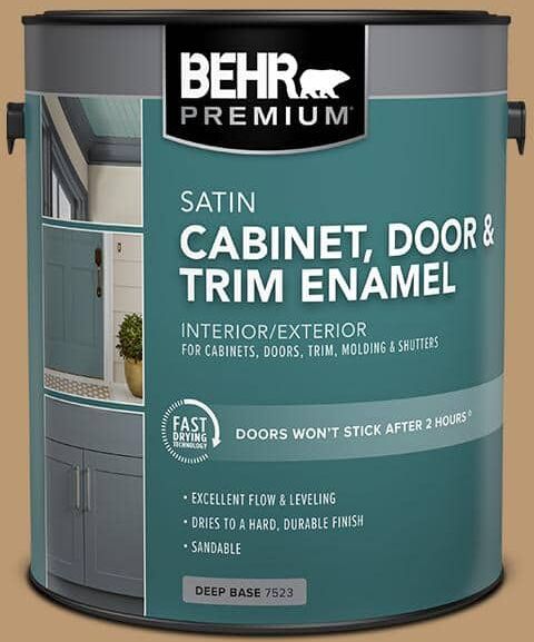 BEHR PREMIUM 1 gal. #N280-5 Antique Treasure Satin Enamel Interior/Exterior Cabinet, Door & Trim Paint