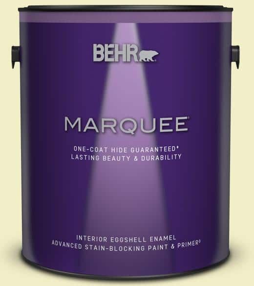 BEHR MARQUEE 1 gal. #400C-2 Home Song Eggshell Enamel Interior Paint & Primer