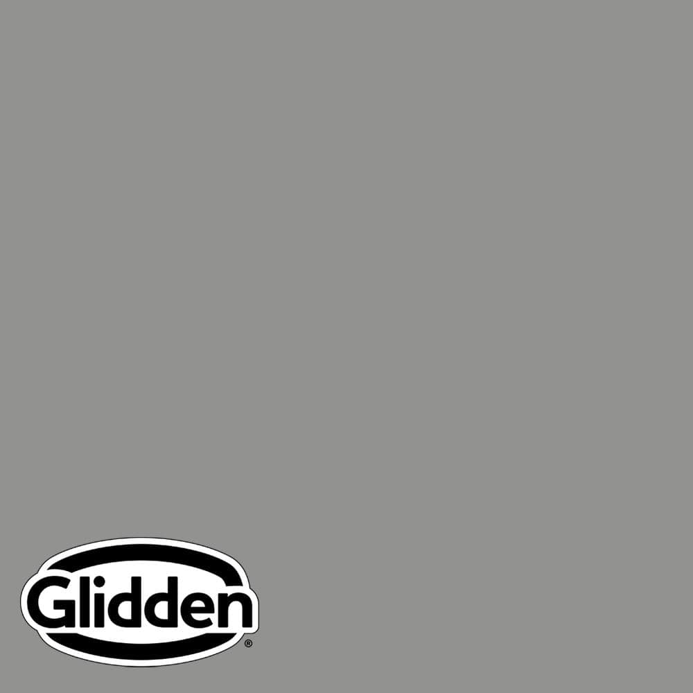 Glidden Premium 5 gal. PPG0996-4 Cloudy Slate Flat Interior Latex Paint