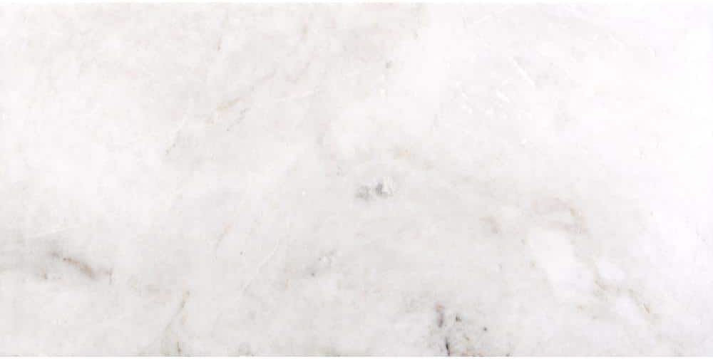 EMSER TILE Kalta Bianco 4 in. x 8 in. Marble Floor and Wall Tile (8.88 sq. ft. / case)