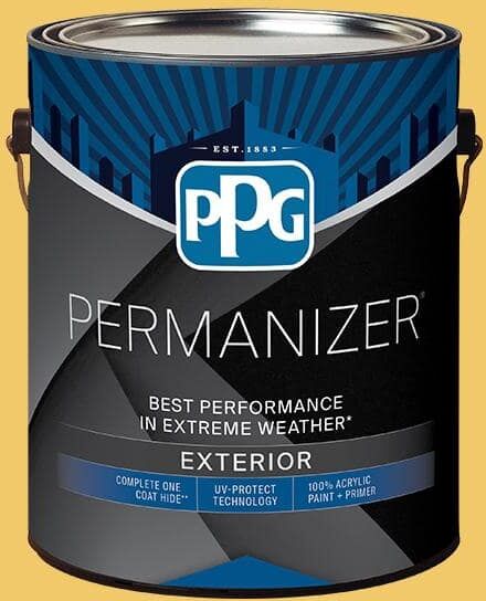 PERMANIZER 1 gal. PPG17-18 Sol De Yucatan Semi-Gloss Exterior Paint