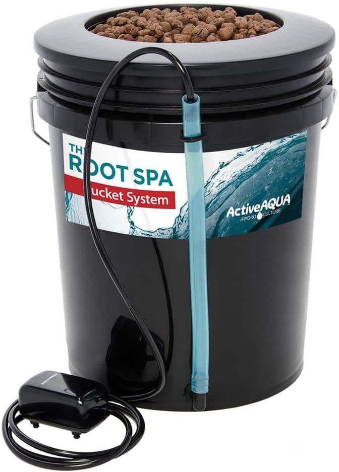 Active Aqua Root Spa 5 Gal. Hydroponic Bucket Grow Kit System