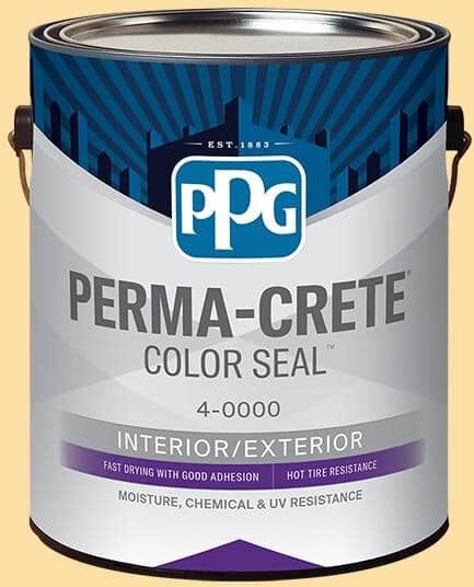 Perma-Crete Color Seal 1 gal. PPG1205-4 Honey Bee Satin Interior/Exterior Concrete Stain