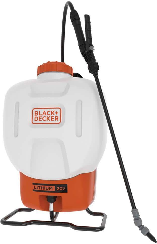 Black & Decker 4 Gal. Black and Decker Battery Powered Backpack Sprayer