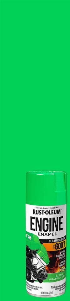 Rust-Oleum Automotive 12 oz. Gloss Grabber Green Engine Enamel Spray Paint (Case of 6)