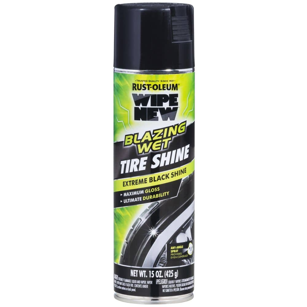 WIPE NEW 15 oz. Blazing Wet Tire Shine Spray (Case of 6)