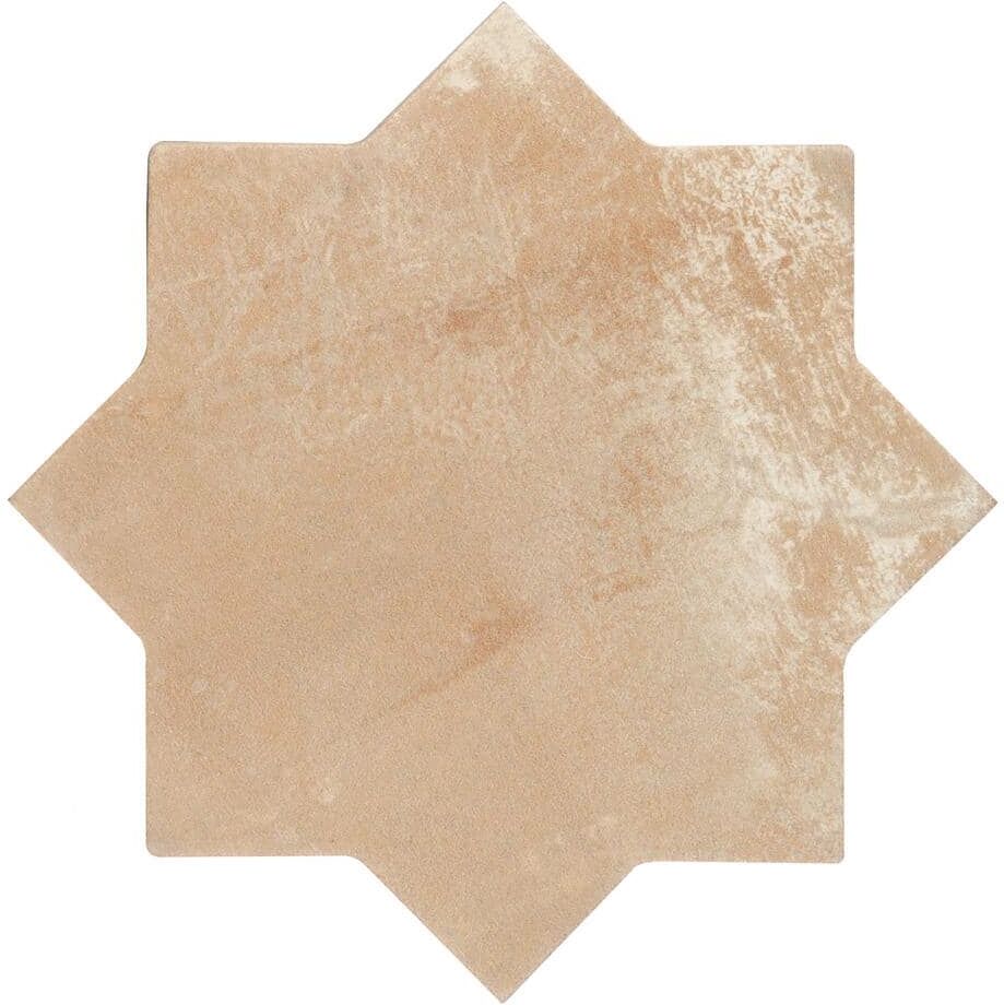 Ivy Hill Tile Tripoli Star Cotto 6.1 in. x 6.1 in. Matte Porcelain Floor and Wall Tile (4.13 Sq. Ft./Case)