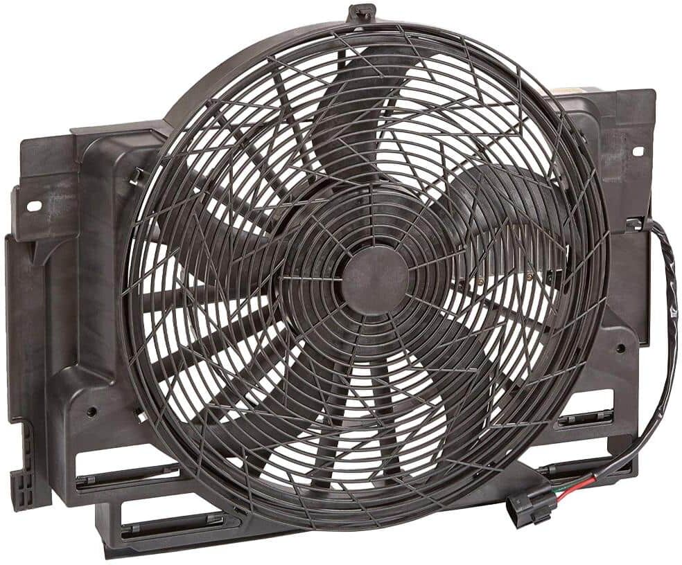 TYC A/C Condenser Fan Assembly 2002-2003 BMW X5