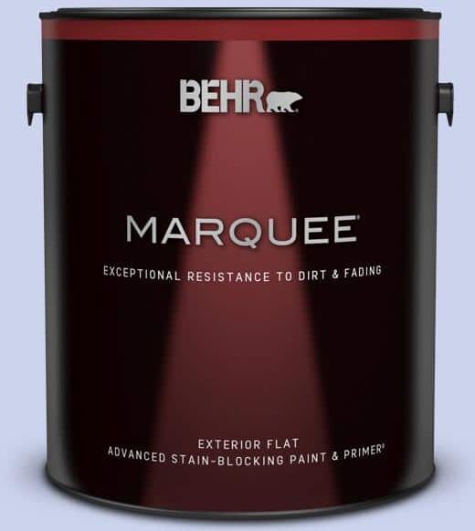 BEHR MARQUEE 1 gal. #P540-2 Garden Fairy Flat Exterior Paint & Primer