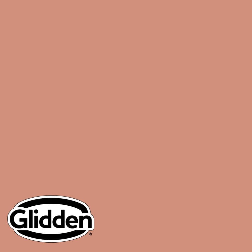 Glidden Premium 1 gal. Orange Essential PPG1063-5 Flat Interior Latex Paint