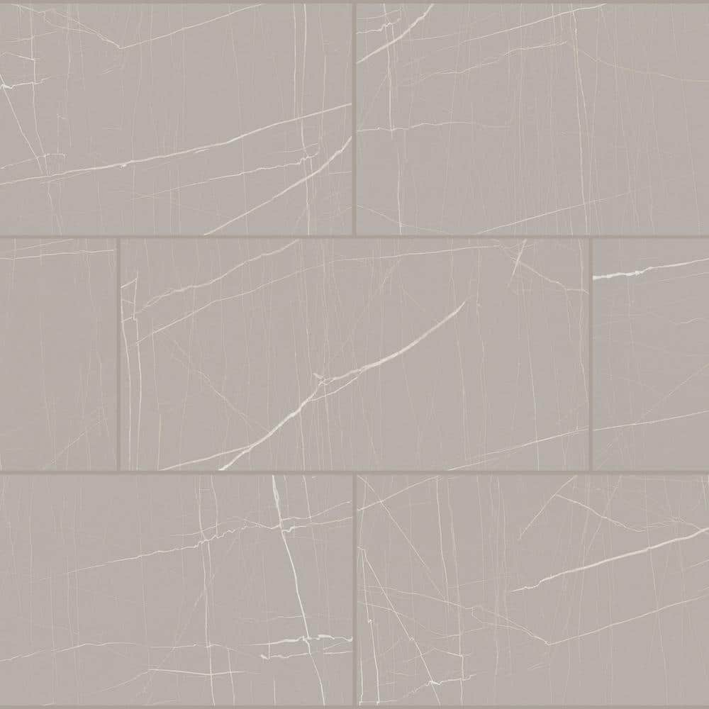 Lifeproof Avondale Manor Marble 22 MIL x 11.9" W x 23.8" L Waterproof Click Lock Lux Vinyl Tile Flooring (424.1 sq. ft./pallet)